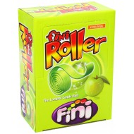 Fini Apple Roller FIZZY ROLLERS EXTRA SOUR CANDY BELTS 40 COUNT